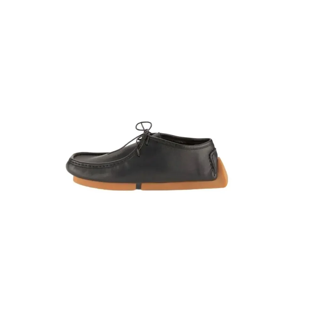 $850 NIB Men's Bottega Veneta Black Leather Driving Chukka Shoes Size 41(8)